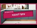 צוקל למטבח - מה זה צוקל, מתי מתקינים אותו ואיזה סוגים יש?