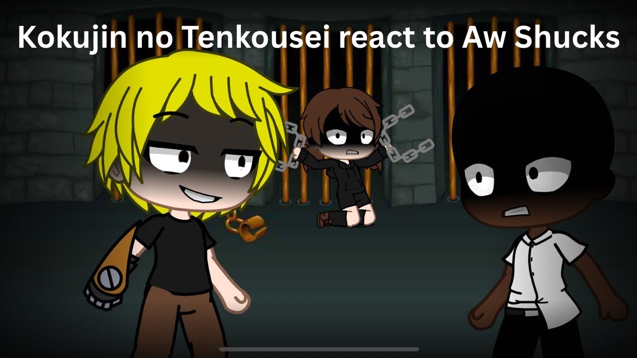 (NTR) Kokujin no Tenkousei (+ Saki) react to Aw Shucks