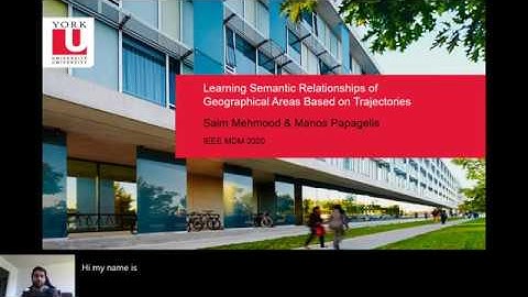 Learning Semantic Relationships of Geographical Areas based on Trajectories