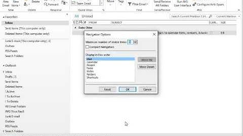 Outlook 2013 Essential Set Up Tips