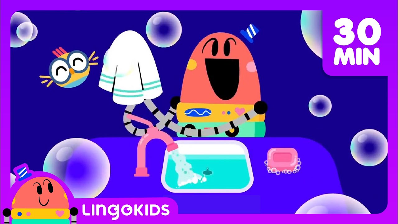 Clean Up Songs 🧹🧼 + More Songs for Kids | Lingokids - YouTube