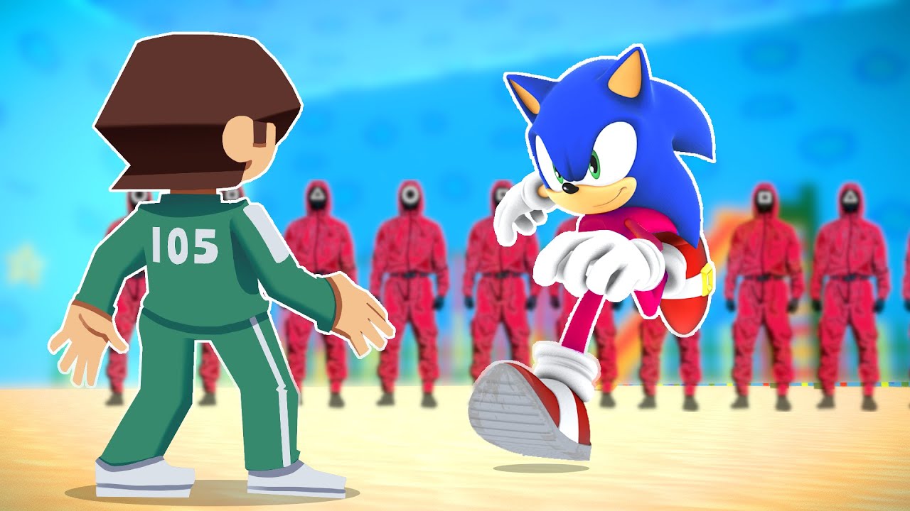 SQUID GAME VS SONIC In GTA 5!