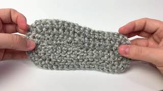 Doubler des pantoufles en laine avec une semelle de cuir