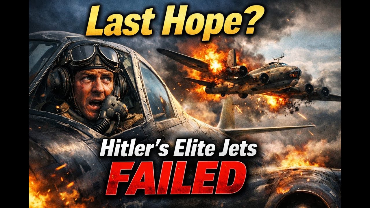 Hitler’s Last Jet: Combat Fail,WW2: The Last Hope? Why Hitler’s Elite Jet Pilots Failed