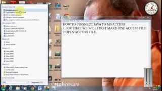 JDBC ODBC Connection  in java