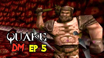 BLOOD! QUAKE 1 Gameplay, Multiplayer Deathmatch Online on PC with Mods! (VLAN Party Ep 5)