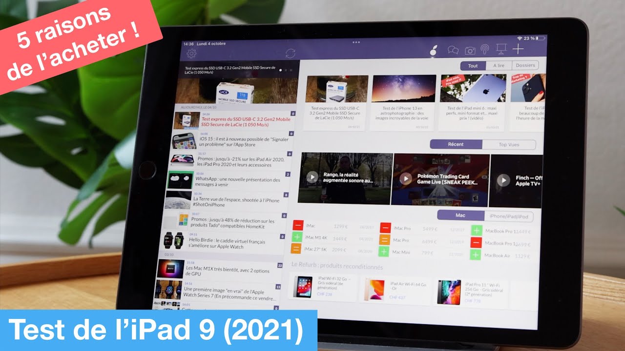 iPad de 9e génération (2021) : une mise à jour vraiment très discrète