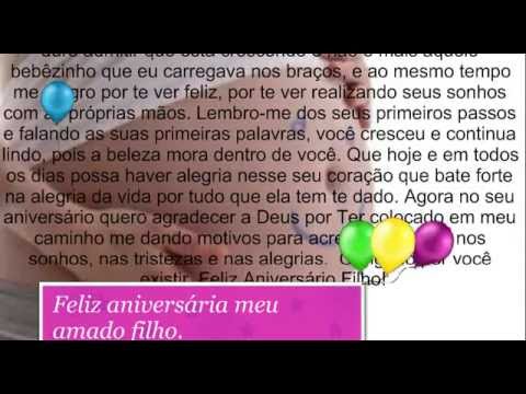 27\ 09\2013 Feliz aniversário filho amado Luiz Paulo - YouTube