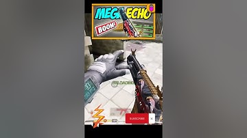 #shorts ECHO Best Gunsmith in cod mobile | ECHO Best Attachments COD Mobile | ECHO Best Loadout CODM