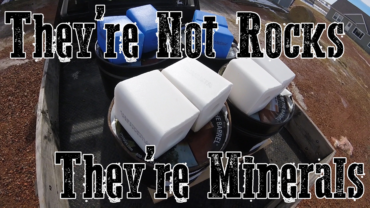 Not Rocks They're Not Rocks, They're Minerals - YouTube