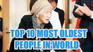Top 10 most oldest people in world 2022 ( verified),
