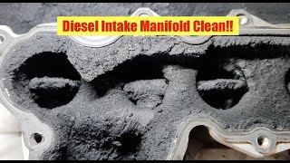 Mitsubishi Pajero Diesel Soot Manifold Cleanout