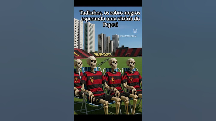 o Sport perdeu foi
