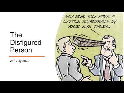 The disfigured person - Praveen Jose &amp; David Anthony