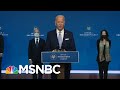 Biden Transition Event Disorienting For Its Competence, Normalcy | Rachel Maddow | MSNBC