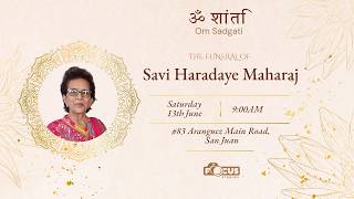 The Funeral Of Savi Haradaye Maharaj