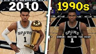 I Put Victor Wembanyama In Every NBA Era...
