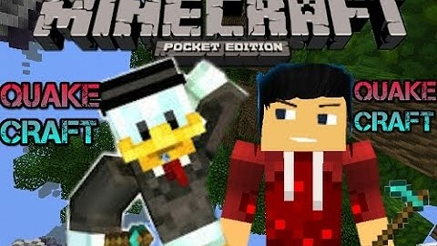 QUAKE CRAFT In MCPE!? - Brokenlens Minigame - Minecraft PE (Pocket Edition)