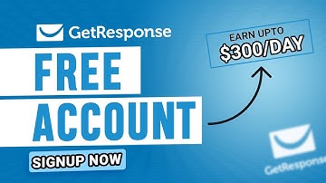How to create GetResponse FREE Account 2025