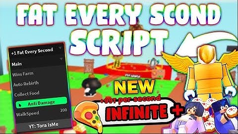 *UPDATED* +1 Fat Every Second Script (PASTEBIN 2023) (AUTOFARM, INFINITE FOOD, AUTO REBIRTH)
