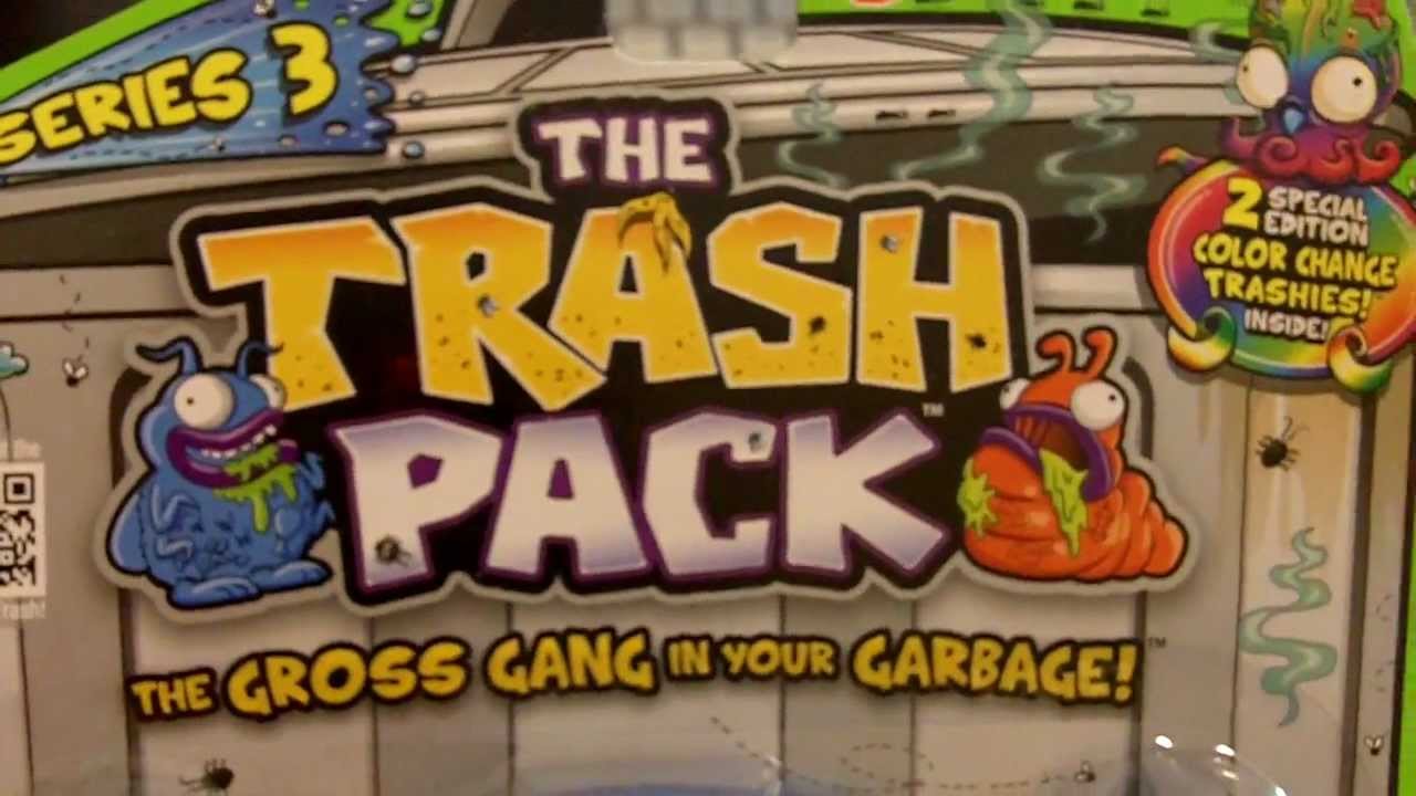 Series 3 Trash Pack 12 Pack Unboxings by Reaganzilla of Reagans Toy Review