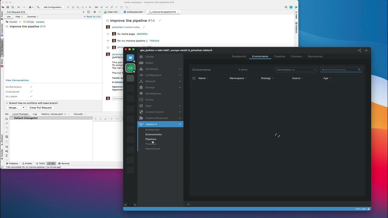 Debugging Tekton pipelines with Jenkins X and Lens YouTube