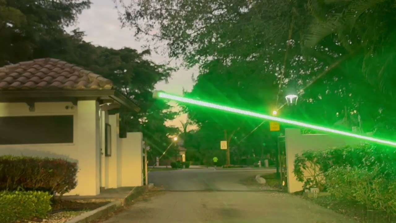 Driving Into Parkside Neighborhood In Boca Raton