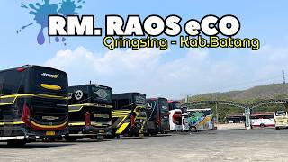 JAMnya Bus TURUN MINUM⁉️Hunting Bus DI RM. RAOS ECO Gringsing, BATANG