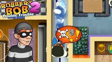 Robbery Bob 2 | Angry Dog Costume Vs ALL Jail Bob | Part 12