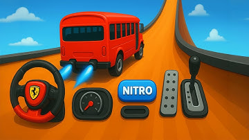 Crazy Bus Mega Ramp Impossible Racing - Bus Stunts Impossible Tracks - Android Gameplay #11
