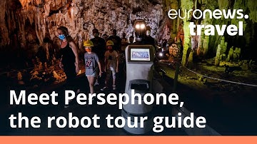 Meet Persephone, the robot tour guide at Greece