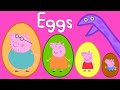 Peppa Pig Surprise Eggs | Learning for Kids