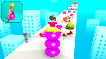 Bouncy Rush - Gameplay All Levels 1-7 Max Level (Android, iOS)