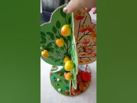 Сезонное дерево своими руками - YouTube