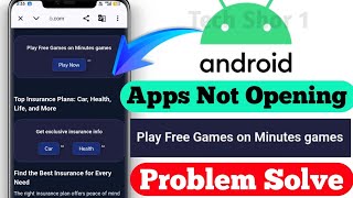 play free games on minutes games problem solve | App open karte huwe Chrome Browser open ho jata hai screenshot 5