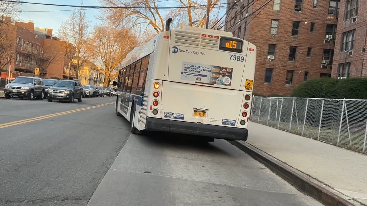 MTA XD40 7389 Q15 Ride From Flushing Main St To 41st Av 147th St mta-xd40-7389-q15-ride-from-flushing-main-st-to-41st-av-147th-st