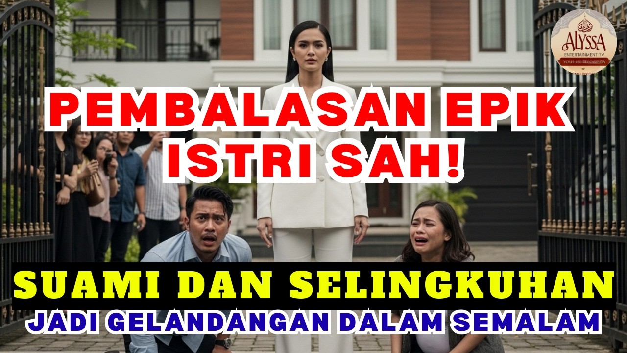 BALAS DENDAM DILUAR NALAR ISTRI SAH, SUAMI DAN SELINGKUHAN JADI GELANDANGAN DALAM SEMALAM....
