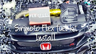 We installed the Sirimoto Flex fuel kit on my 370hp Civic Type R