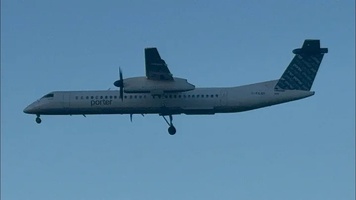Porter Airlines De Havilland Canada Dash 8-400 Landing in St. John's (YYT/CYYT)