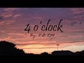 4 o'clock (네시) - V & RM LYRICS (No rap)