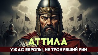 АТТИЛА: "Бич Божий", перед которым дрожал мир  КТО заставил его отступить от ворот Рима?