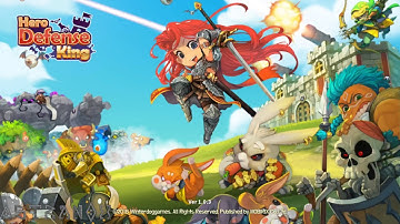 Hero Defense King Gameplay #1 - TD (Tower Defense) - F2P Mobile Game Review Android/iOS HD 1440p