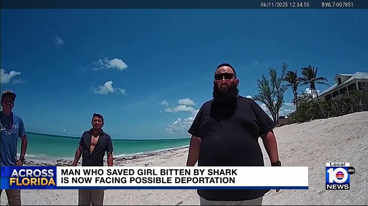 Man who helped save girl, 9, after shark attack possibly faces deportation
