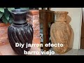 ⚱️Transformando jarrón de plástico/Diy con cemento crest🏺🌷🪵