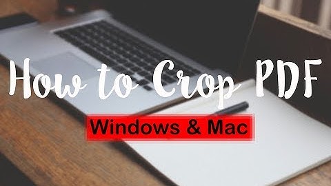 How to Crop a PDF (Windows & Mac)