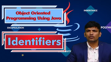 LEC02 | Object Oriented Programming Using Java |  Identifiers By  Mr. P. Purushotham