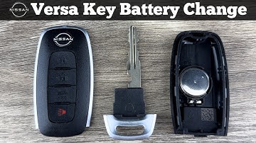 How To Replace 2023 - 2024 Nissan Versa Remote Key Fob Battery - Change Replacement Key Batteries