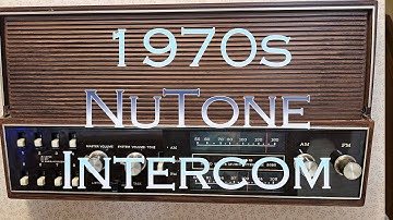 1970s NuTone Intercom Still Going Strong