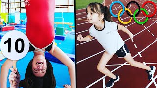 COMPETING IN THE 2020 OLYMPICS!! (YouTuber Olympics) | Emily and Evelyn