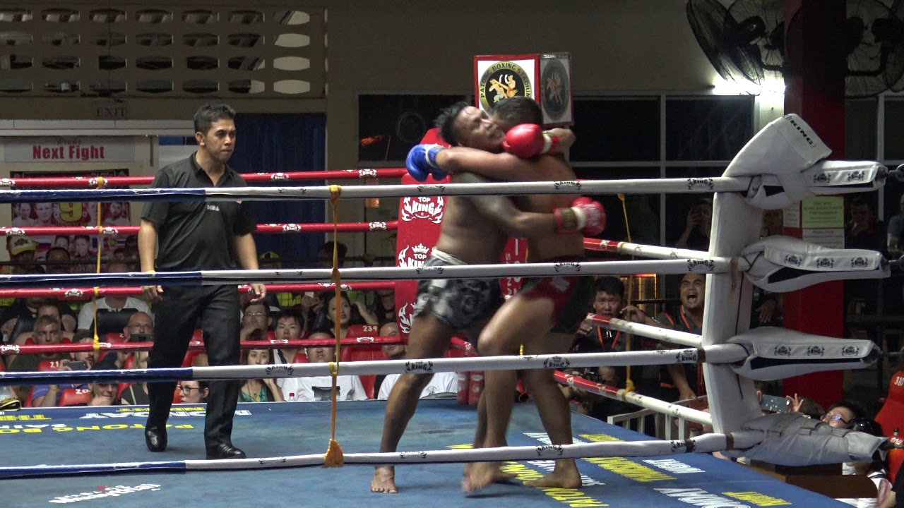 Kunchan TigerMuayThai vs Isaac PhuketFightClub 6/11/17 fighting